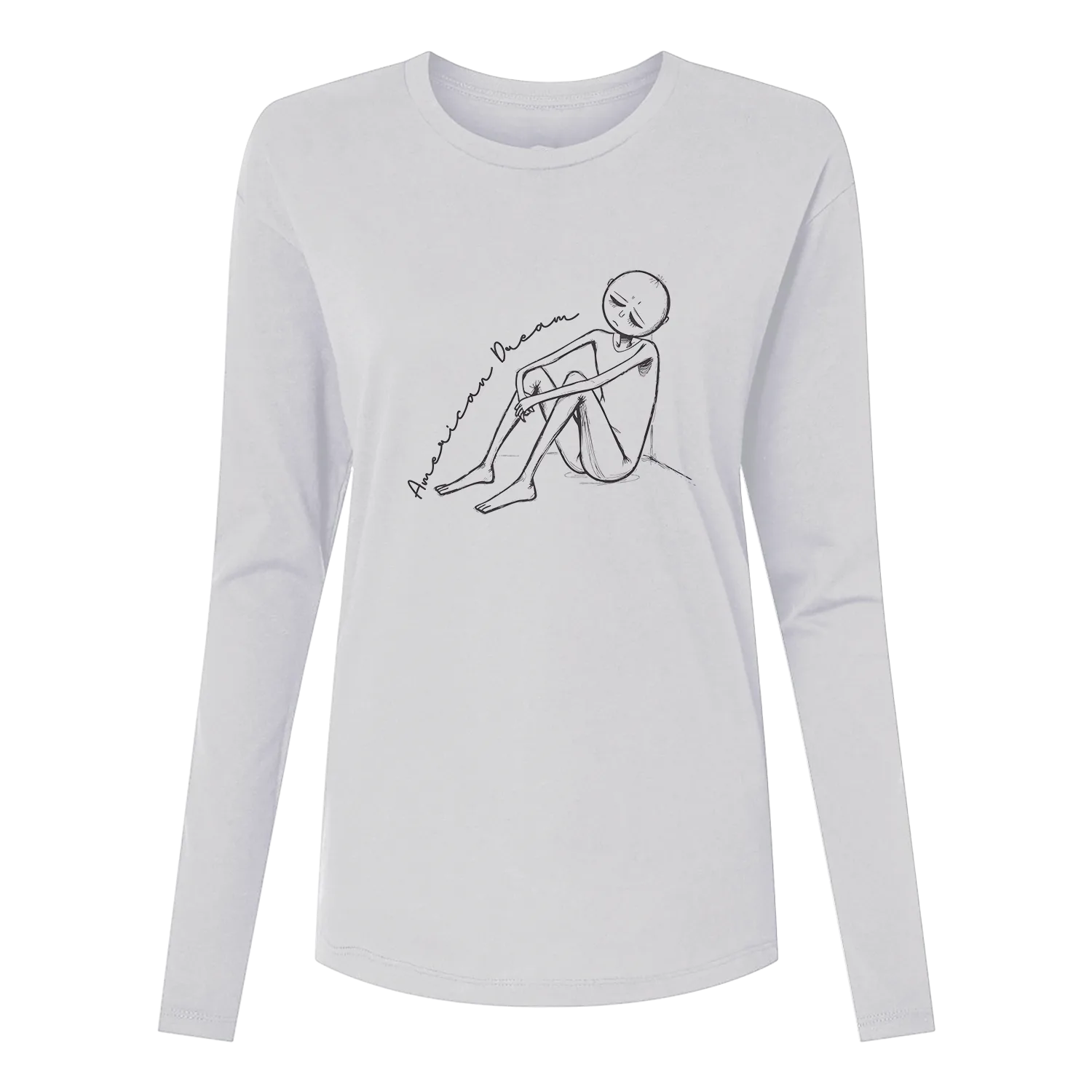American Dream Long Sleeve Women's T-Shirt