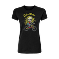 Skull Cyclist Short Sleeve Women's T-Shirt