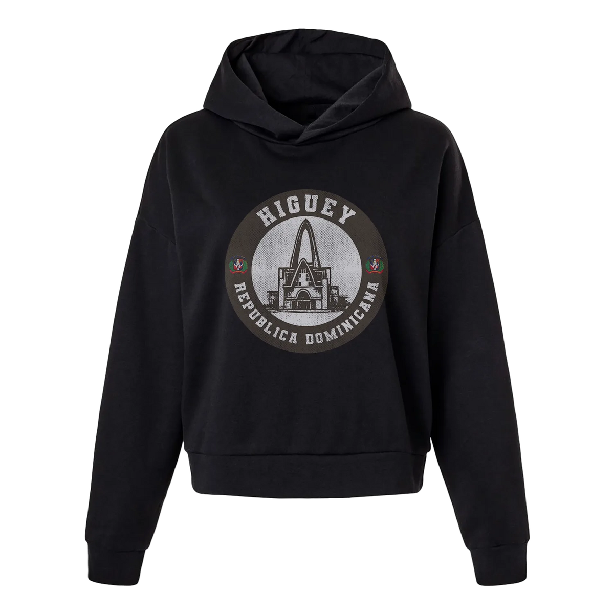 Sudadera con capucha para mujer "Propiedad de República Dominicana"