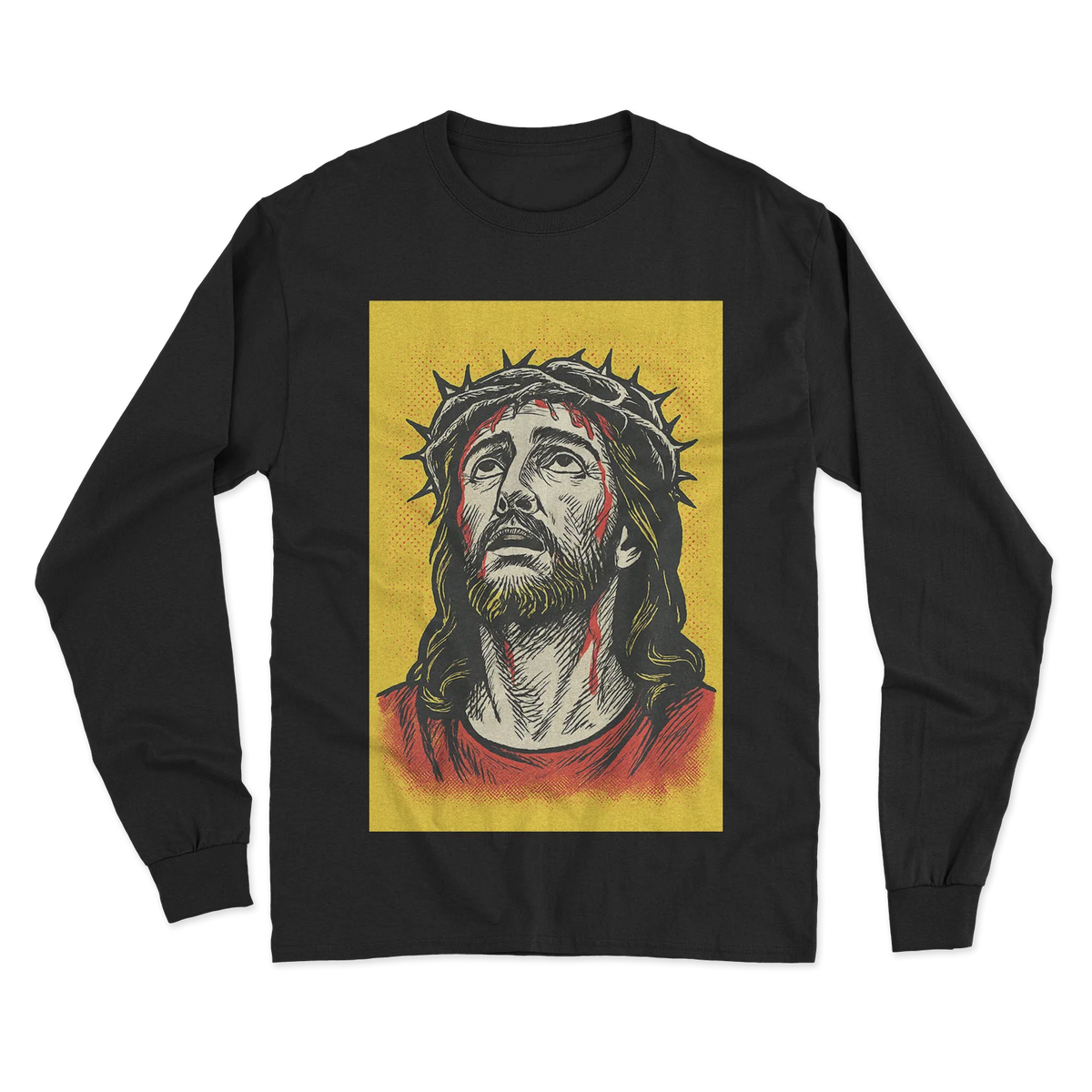 Jesus Christ  INRI Long Sleeve T-Shirt