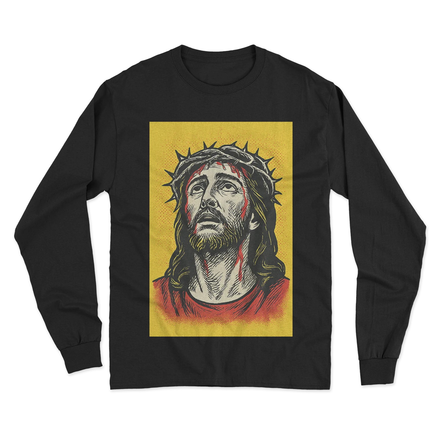 Jesus Christ  INRI Long Sleeve T-Shirt