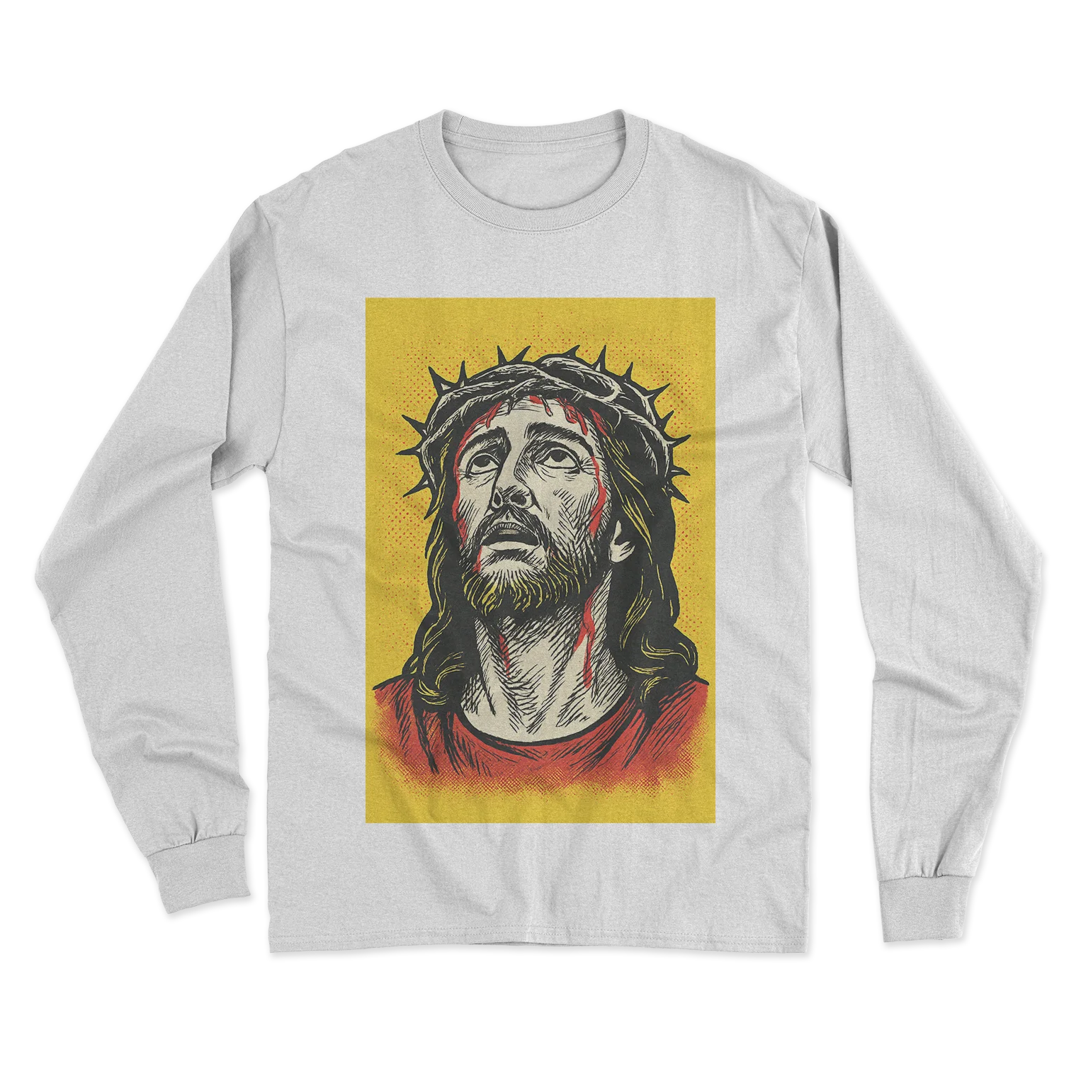 Jesus Christ  INRI Long Sleeve T-Shirt