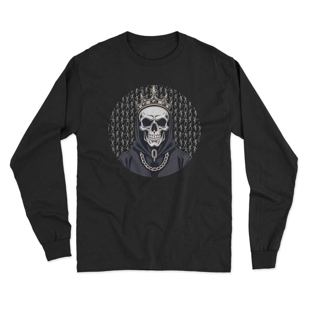Skull King Long Sleeve T-Shirt