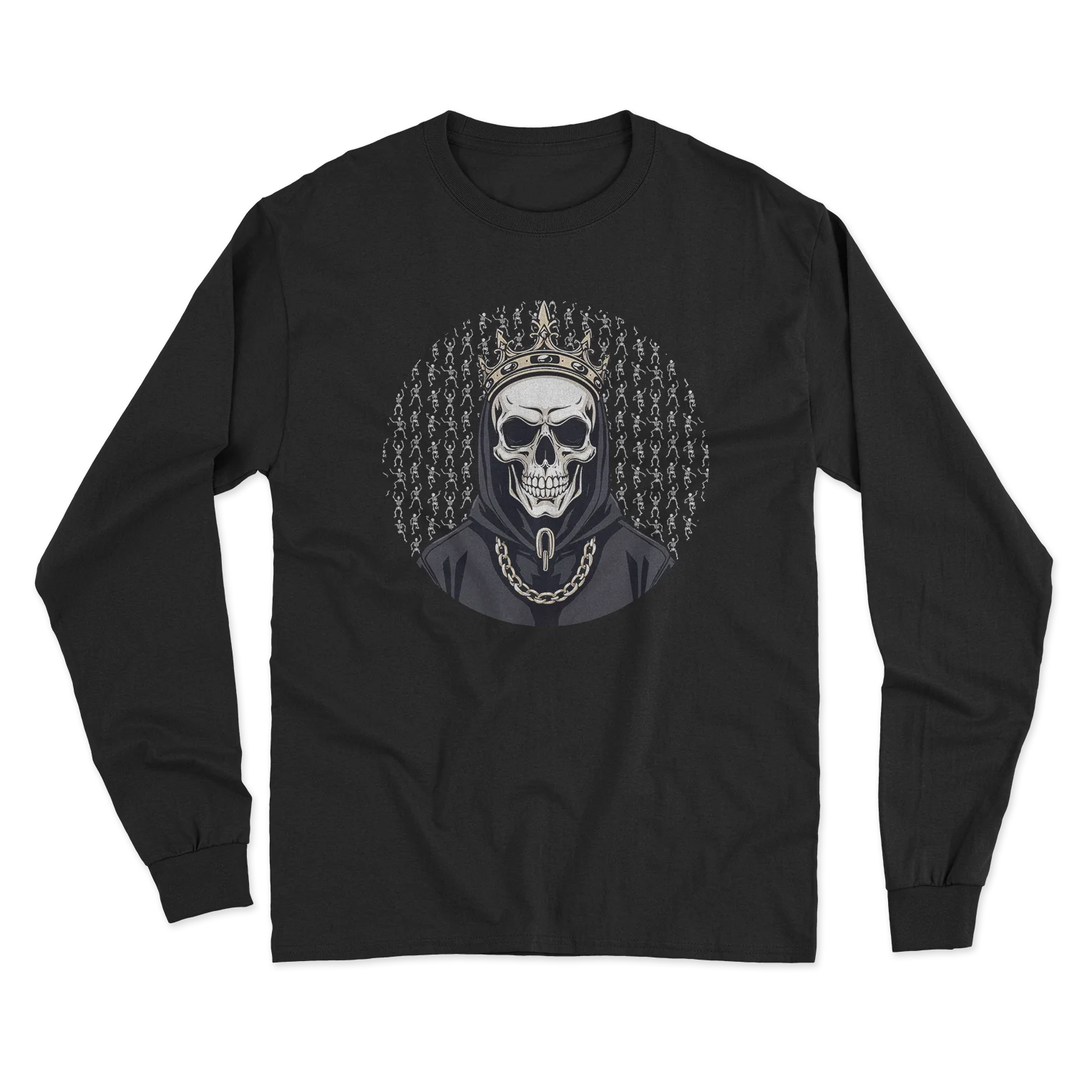 Skull King Long Sleeve T-Shirt