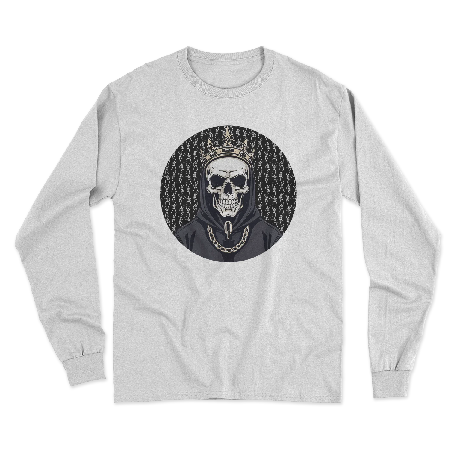 Skull King Long Sleeve T-Shirt