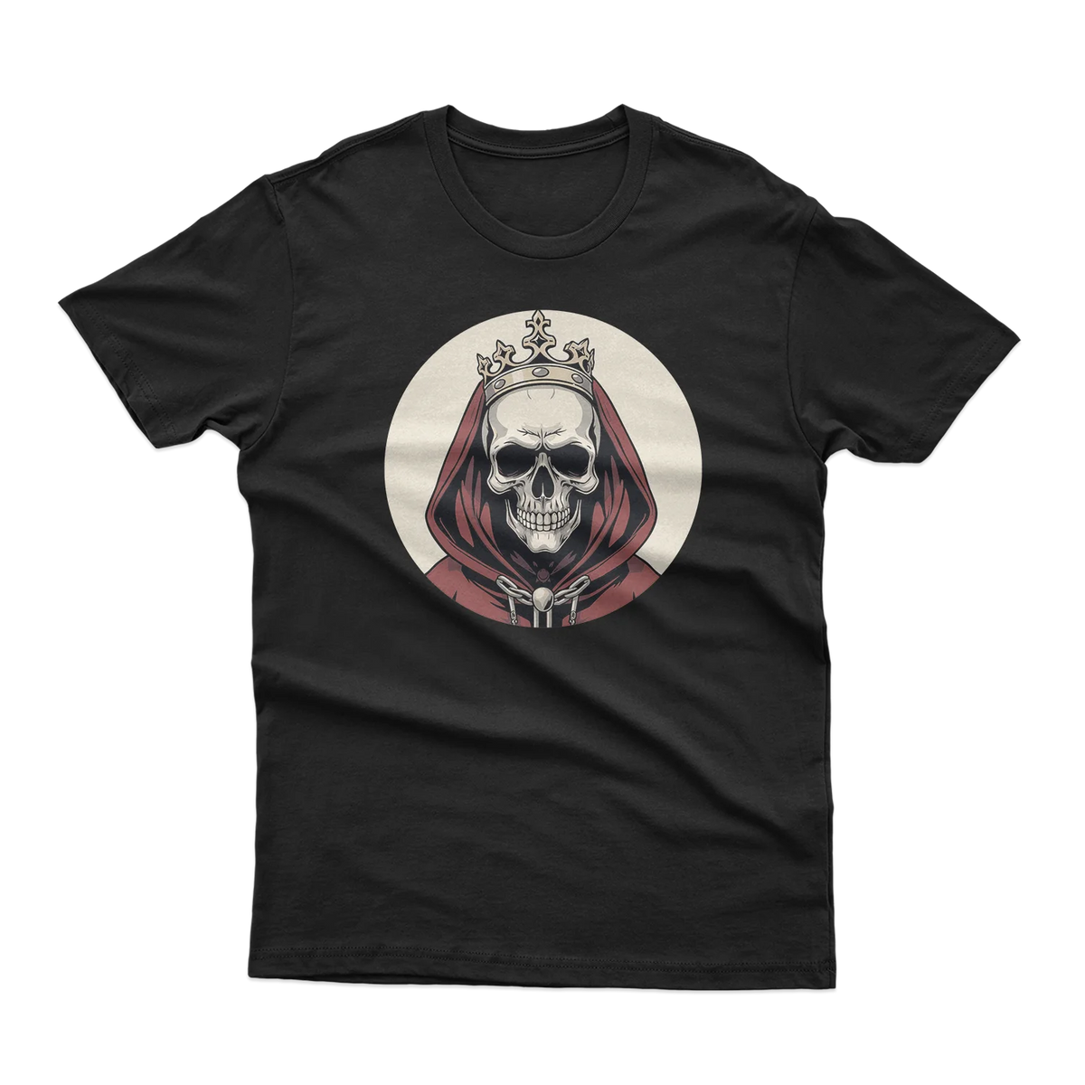 Red King Skull T-Shirt