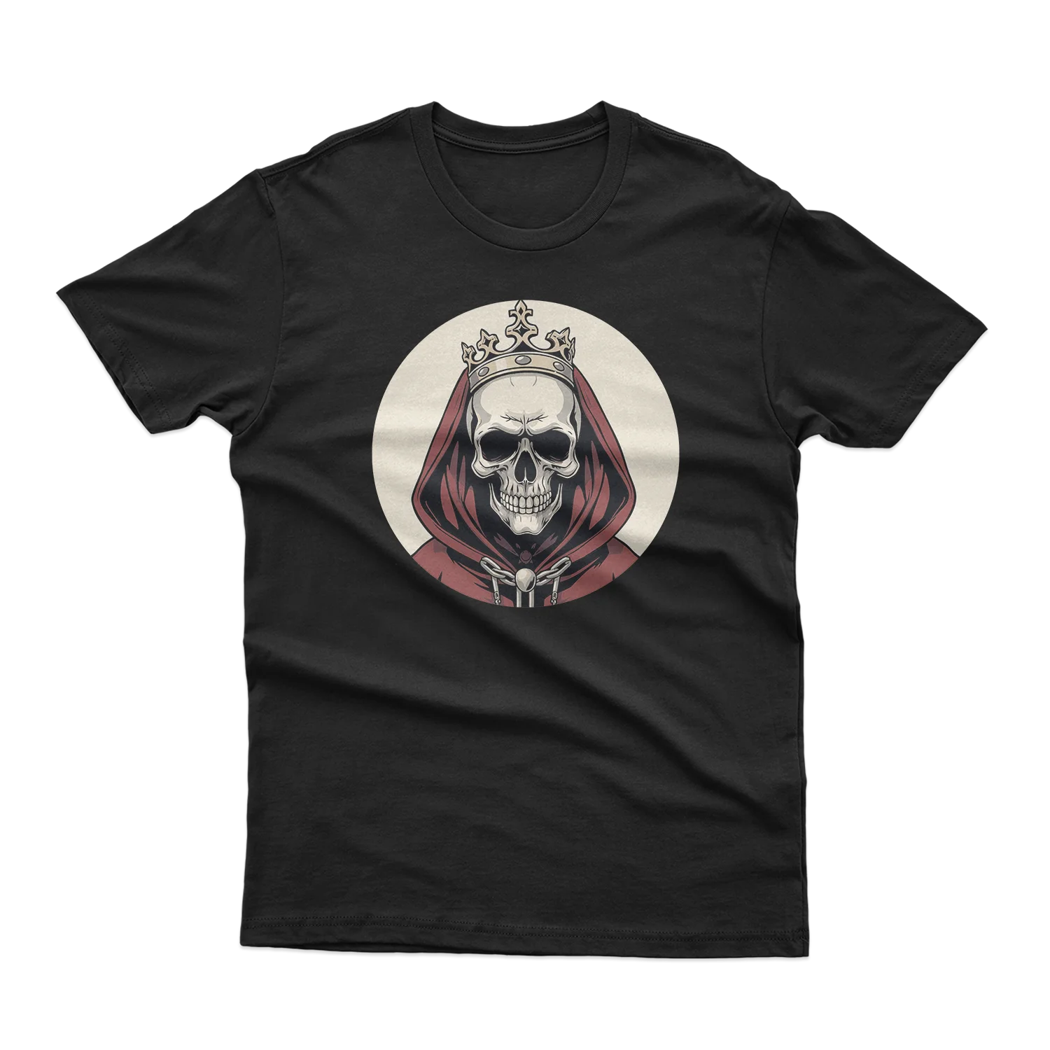 Red King Skull T-Shirt