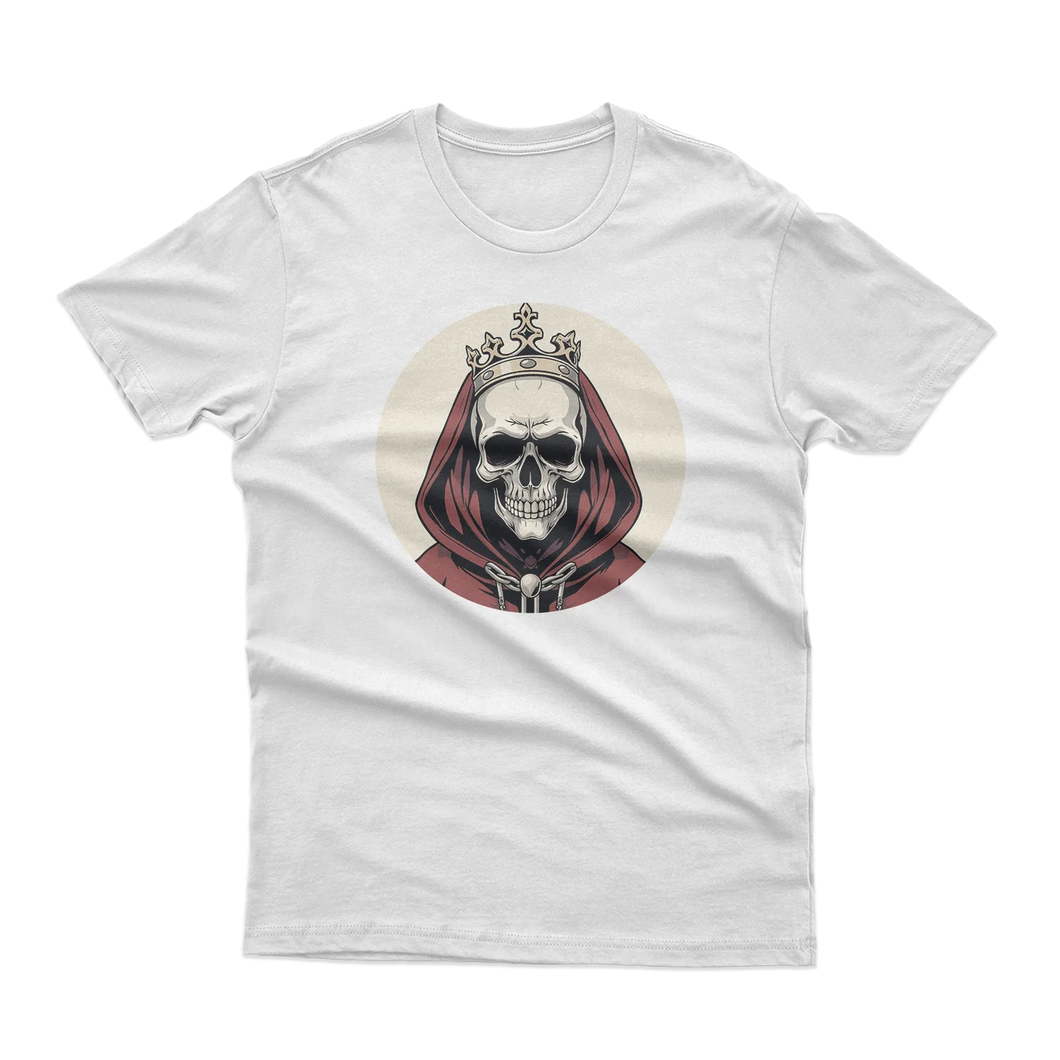 Red King Skull T-Shirt