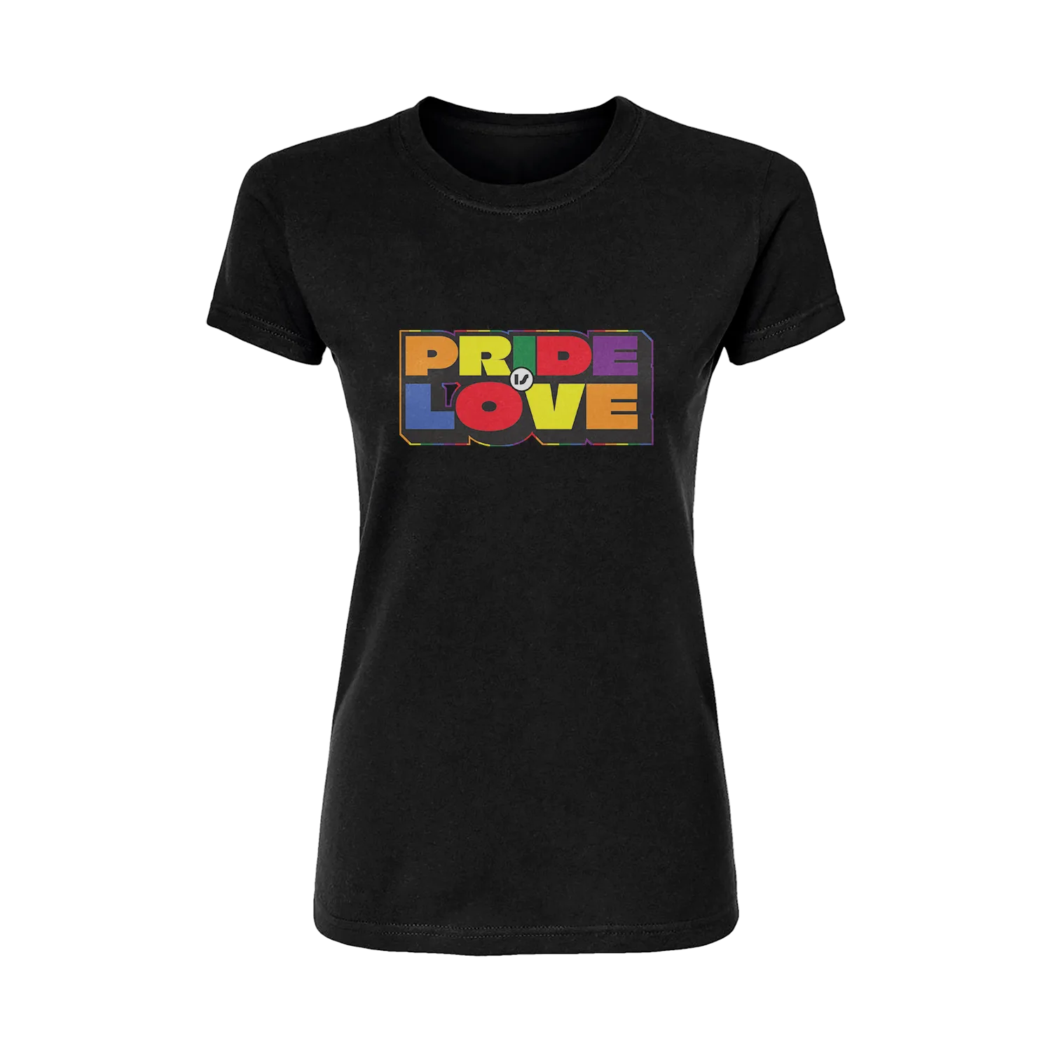 Pride is Love Short Sleeve Women's T-Shirt