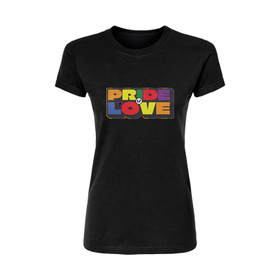 Pride is Love Short Sleeve Women's T-Shirt