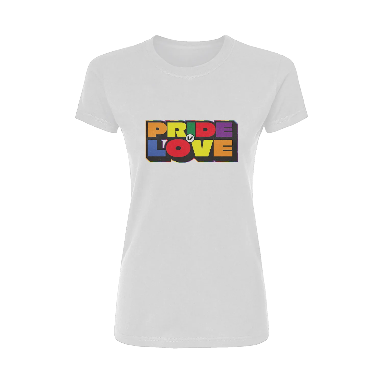 Pride is Love Short Sleeve Women's T-Shirt