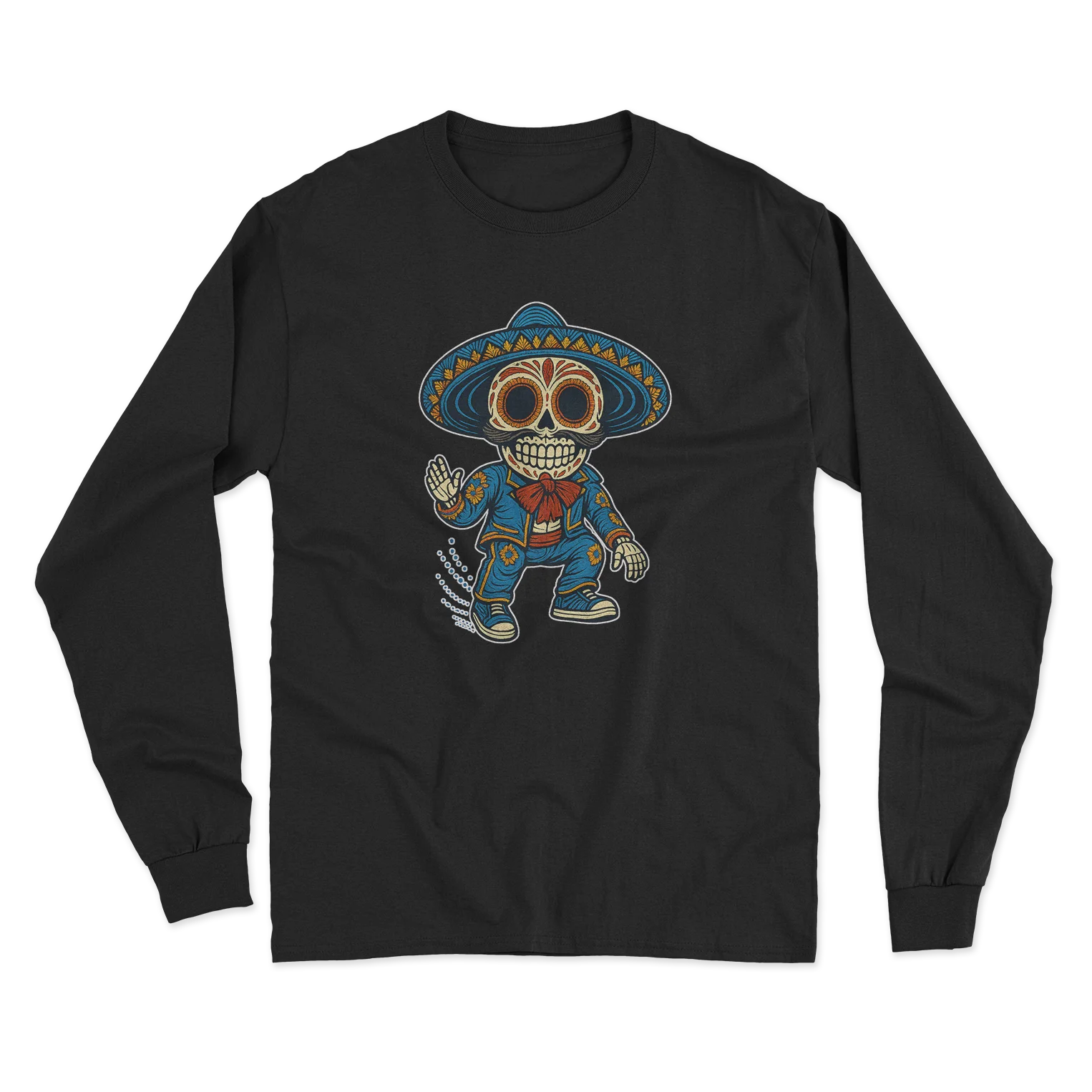 Dancing Mariachi Long Sleeve T-Shirt