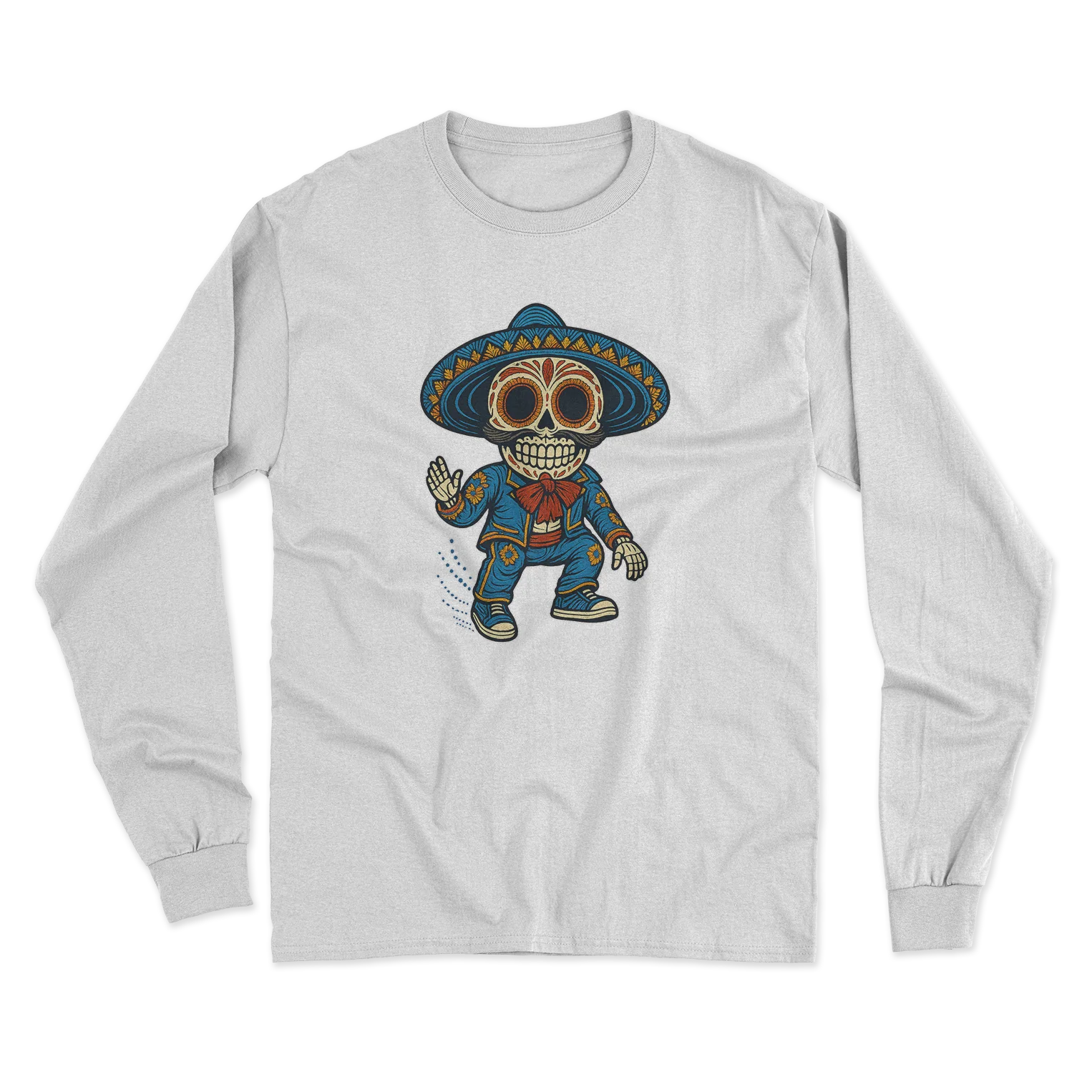 Dancing Mariachi Long Sleeve T-Shirt
