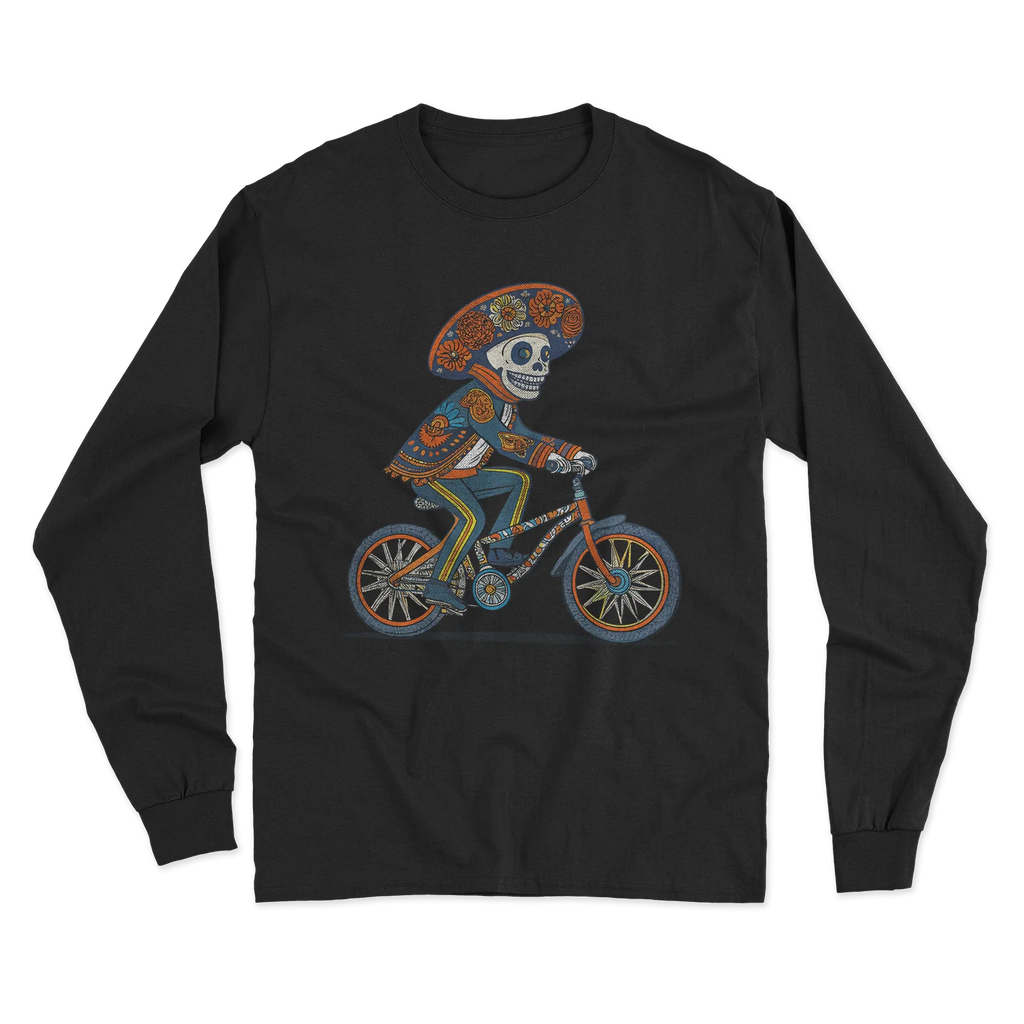 Mariachi en Bici Long Sleeve T-Shirt