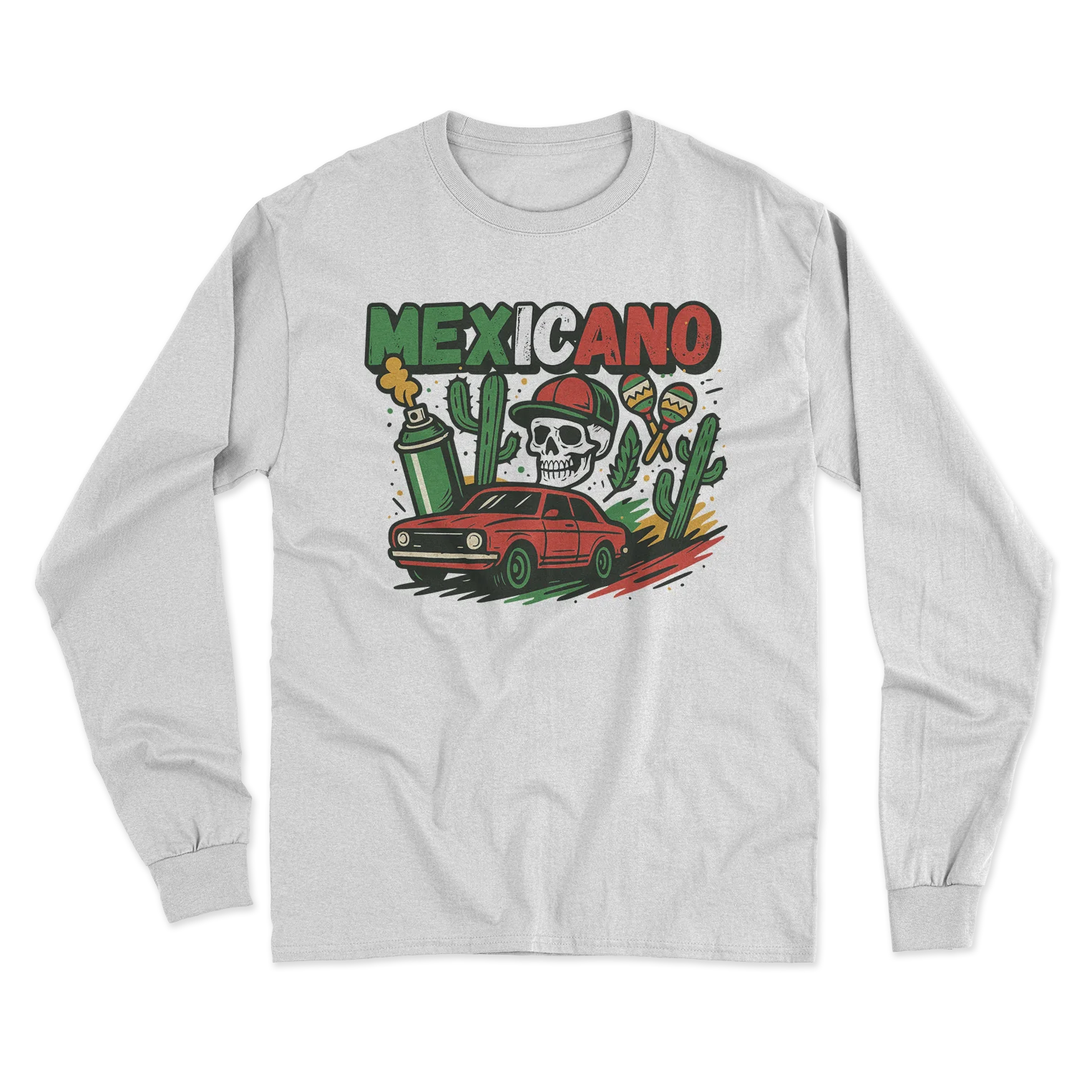 Mexicano Long Sleeve T-Shirt