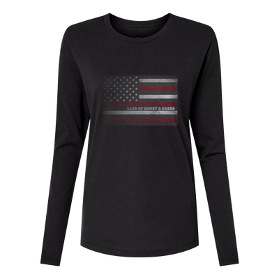 Land of Money and Greed Long Sleeve Women's T-Shirt