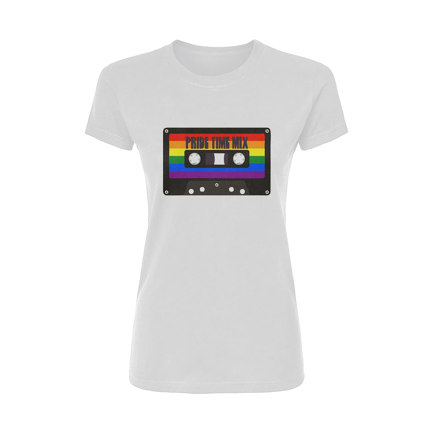 Pride Time Mix Short Sleeve Women's T-Shirt