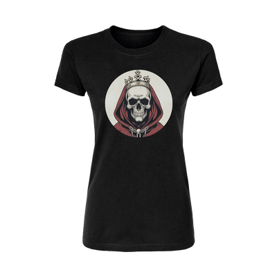 Red Skull King Short Sleeve Women's T-Shirt