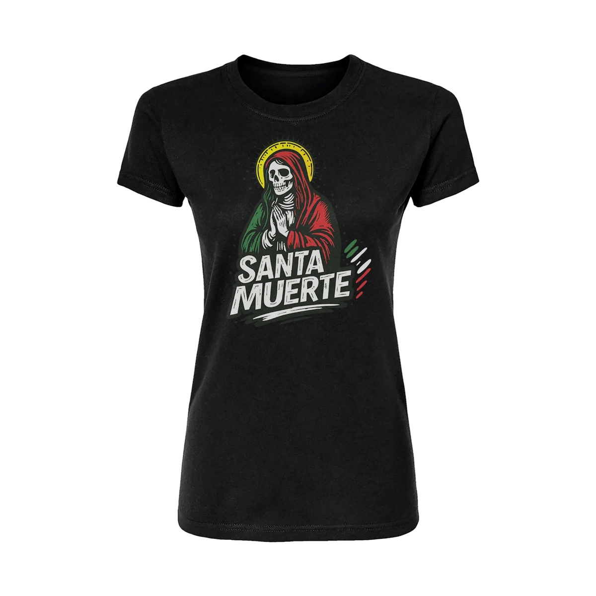 Santa Muerte Short Sleeve Women's T-Shirt