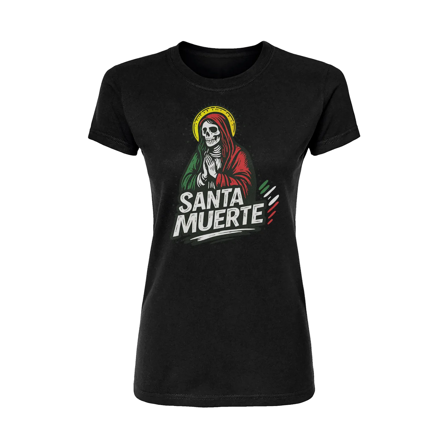 Santa Muerte Short Sleeve Women's T-Shirt