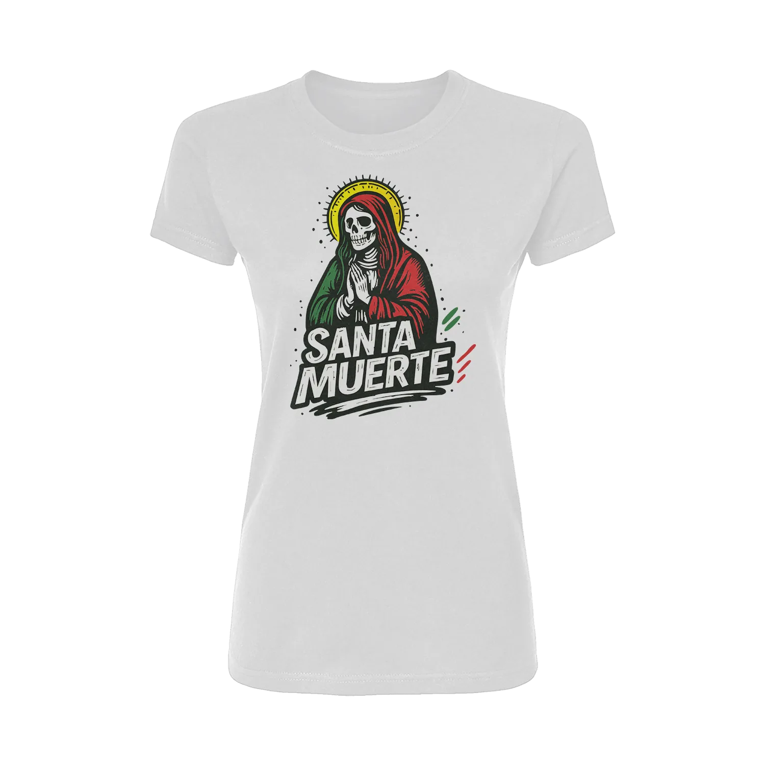 Santa Muerte Short Sleeve Women's T-Shirt