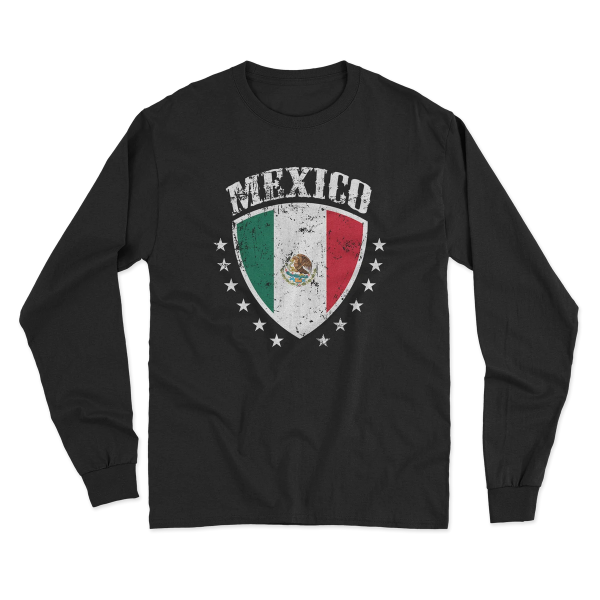 Mexico Shield Long Sleeve T-Shirt