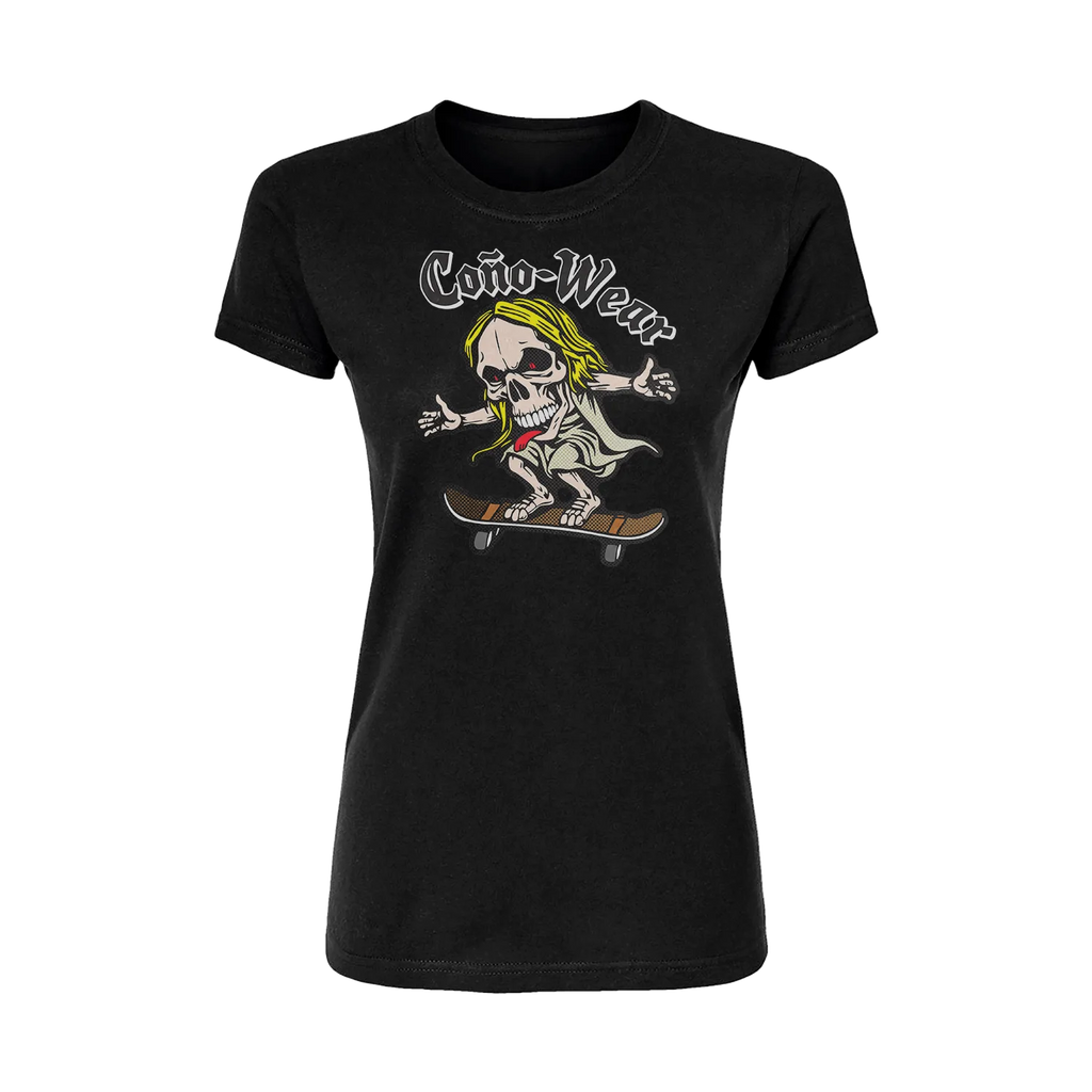 Skate Skull Short Sleeve Women's T-Shirt