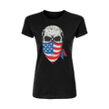 Skull Bandana Short Sleeve Women's T-Shirt